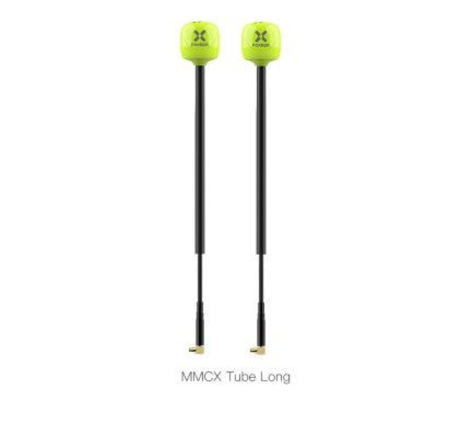Foxeer Антена для дрона Foxeer Lollipop 4 Plus High Quality 5.1GHz 2.6dBi MMCX90 TL 165mm RHCP 2шт (PA1474MG5)