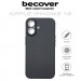 BeCover Чохол до мобільного телефона BeCover Carbonite Case (MagSafe) для Apple iPhone 16 Black (712067)