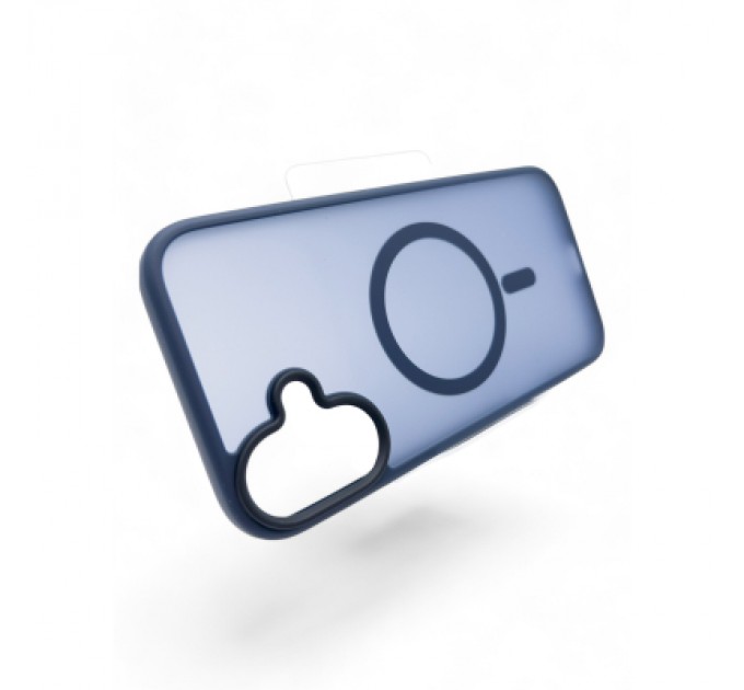 BeCover Чохол до мобільного телефона BeCover Metal Buttons Case (MagSafe) для Apple iPhone 16 Plus Blue (712094)