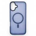 BeCover Чохол до мобільного телефона BeCover Metal Buttons Case (MagSafe) для Apple iPhone 16 Plus Blue (712094)