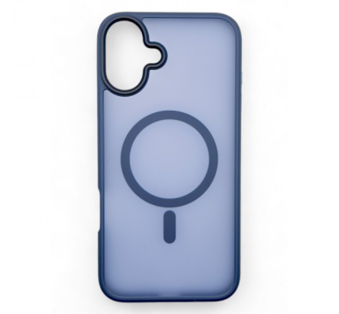 BeCover Чохол до мобільного телефона BeCover Metal Buttons Case (MagSafe) для Apple iPhone 16 Plus Blue (712094)