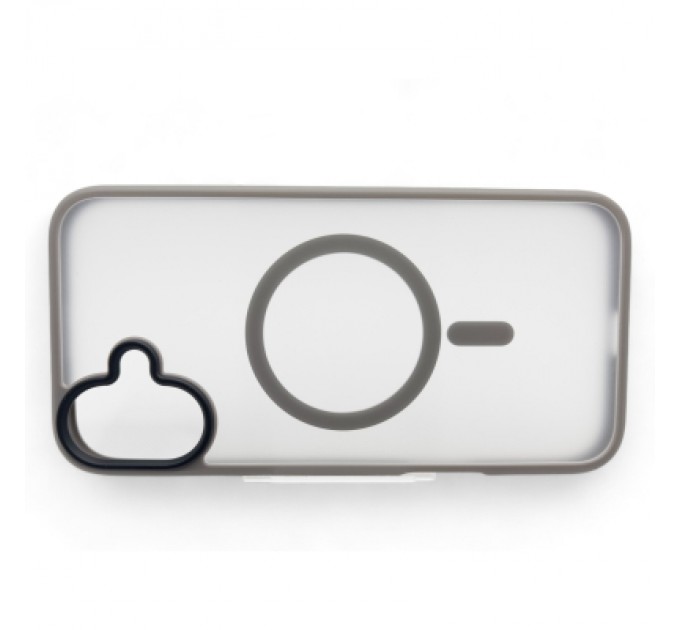 BeCover Чохол до мобільного телефона BeCover Metal Buttons Case (MagSafe) для Apple iPhone 16 Plus Gray (712095)