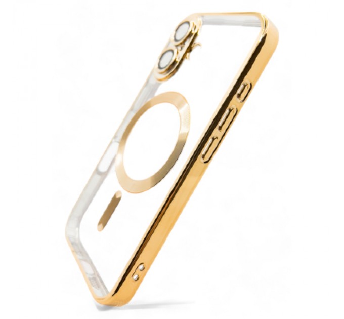 BeCover Чохол до мобільного телефона BeCover TPU Chrome Case (MagSafe) для Apple iPhone 16 Plus Gold (712076)