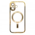 BeCover Чохол до мобільного телефона BeCover TPU Chrome Case (MagSafe) для Apple iPhone 16 Plus Gold (712076)