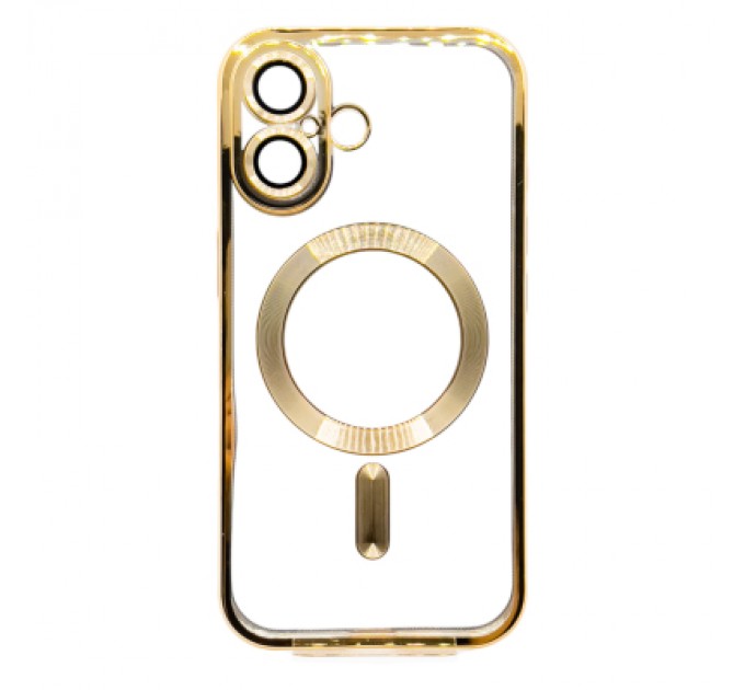 BeCover Чохол до мобільного телефона BeCover TPU Chrome Case (MagSafe) для Apple iPhone 16 Plus Gold (712076)