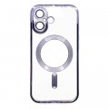 BeCover Чохол до мобільного телефона BeCover TPU Chrome Case (MagSafe) для Apple iPhone 16 Plus Purple (712079)