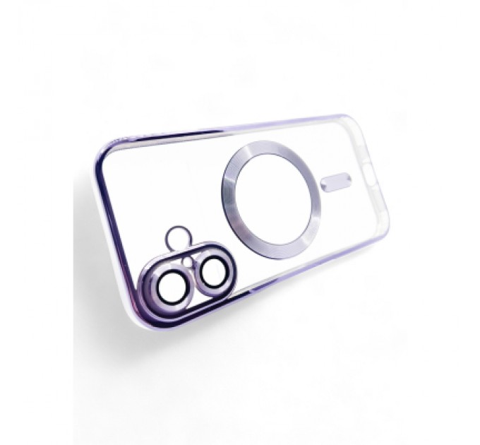 BeCover Чохол до мобільного телефона BeCover TPU Chrome Case (MagSafe) для Apple iPhone 16 Plus Purple (712079)