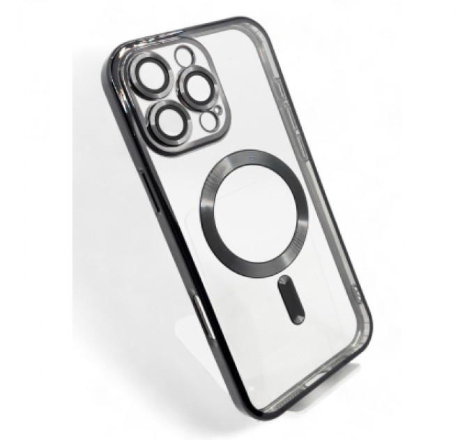 BeCover Чохол до мобільного телефона BeCover TPU Chrome Case (MagSafe) для Apple iPhone 16 Pro Black (712080)