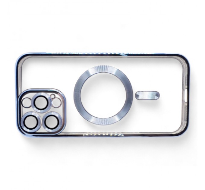 BeCover Чохол до мобільного телефона BeCover TPU Chrome Case (MagSafe) для Apple iPhone 16 Pro Max Sierra Blue (712087)