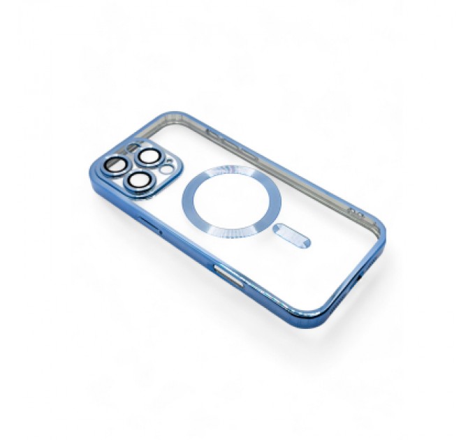 BeCover Чохол до мобільного телефона BeCover TPU Chrome Case (MagSafe) для Apple iPhone 16 Pro Max Sierra Blue (712087)