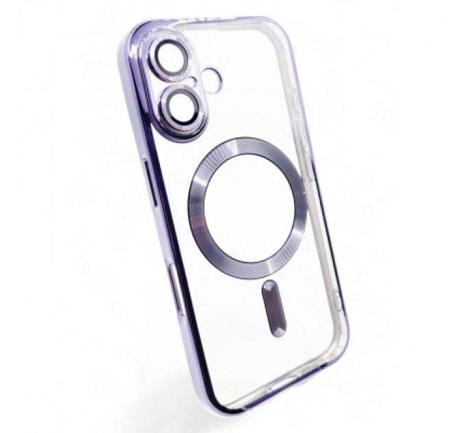 BeCover Чохол до мобільного телефона BeCover TPU Chrome Case (MagSafe) для Apple iPhone 16 Purple (712074)