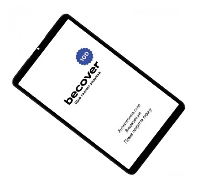 BeCover Скло захисне BeCover 10D Xiaomi Redmi Pad SE 8.7" Black (712126)