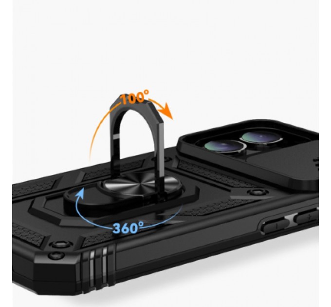 BeCover Чохол до мобільного телефона BeCover Military Apple iPhone 16 Plus Black (712154)