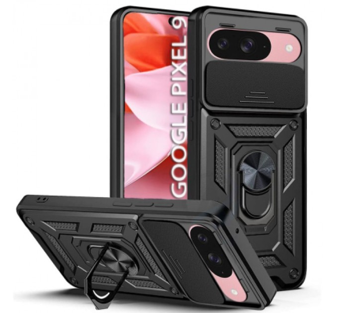 BeCover Чохол до мобільного телефона BeCover Military Google Pixel 9 Black (712184)