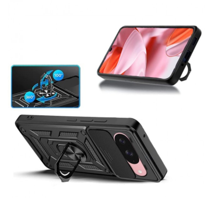 BeCover Чохол до мобільного телефона BeCover Military Google Pixel 9 Black (712184)