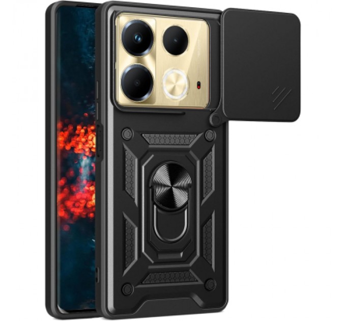 BeCover Чохол до мобільного телефона BeCover Military Infinix Note 40 (X6853) Black (712159)