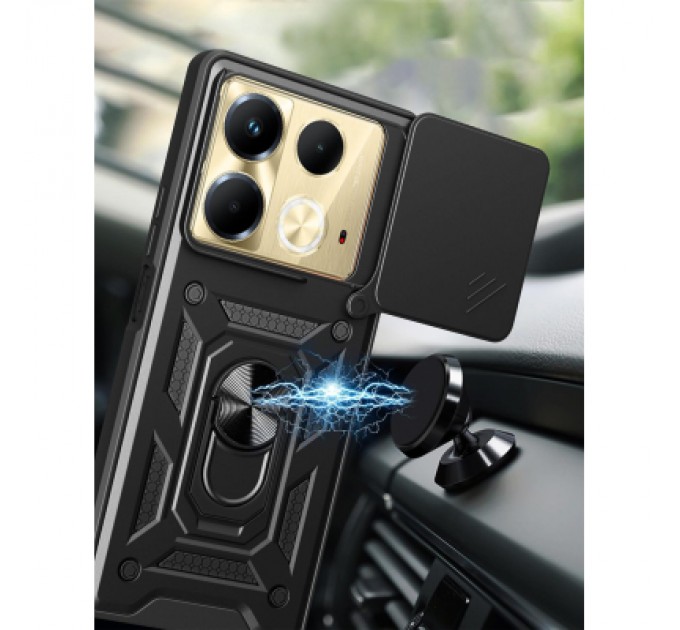 BeCover Чохол до мобільного телефона BeCover Military Infinix Note 40 (X6853) Black (712159)