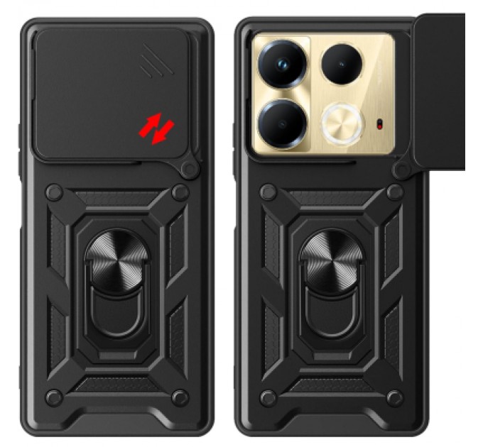 BeCover Чохол до мобільного телефона BeCover Military Infinix Note 40 (X6853) Black (712159)