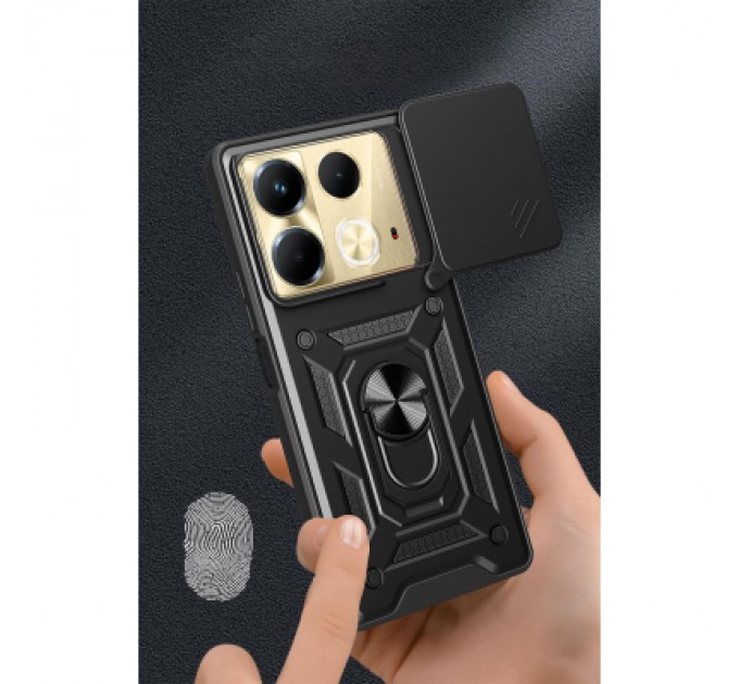 BeCover Чохол до мобільного телефона BeCover Military Infinix Note 40 (X6853) Black (712159)