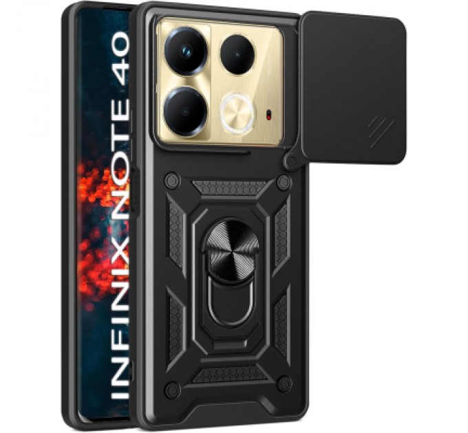 BeCover Чохол до мобільного телефона BeCover Military Infinix Note 40 (X6853) Black (712159)