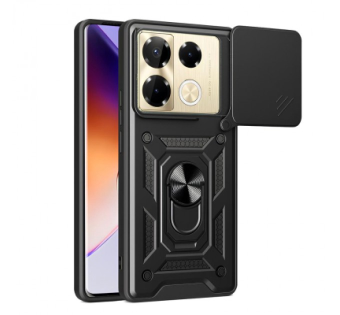 Чохол до мобільного телефона BeCover Military Infinix Note 40 Pro (X6851) Black (712160)