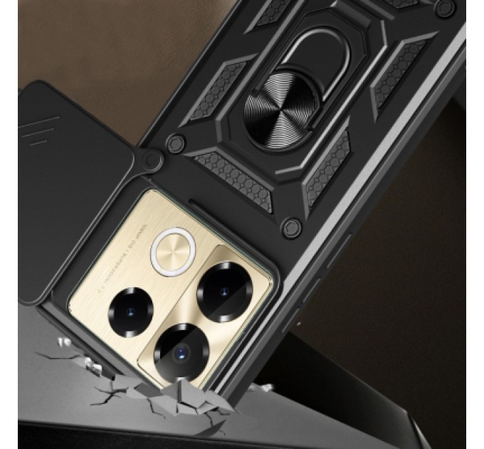 Чохол до мобільного телефона BeCover Military Infinix Note 40 Pro (X6851) Black (712160)