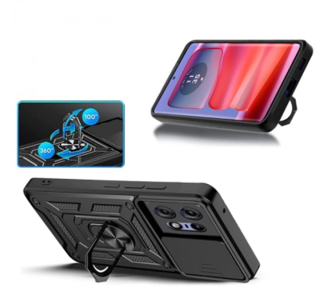 BeCover Чохол до мобільного телефона BeCover Military Motorola Edge 50 Pro Black (712161)