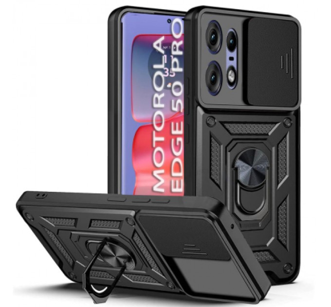 BeCover Чохол до мобільного телефона BeCover Military Motorola Edge 50 Pro Black (712161)