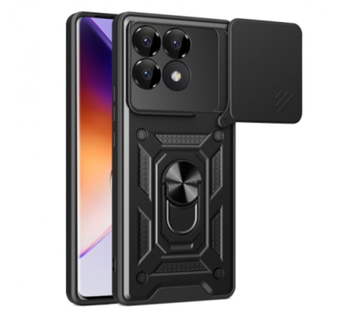 BeCover Чохол до мобільного телефона BeCover Military Poco F6 Pro Black (712166)