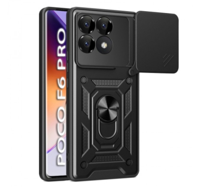 BeCover Чохол до мобільного телефона BeCover Military Poco F6 Pro Black (712166)