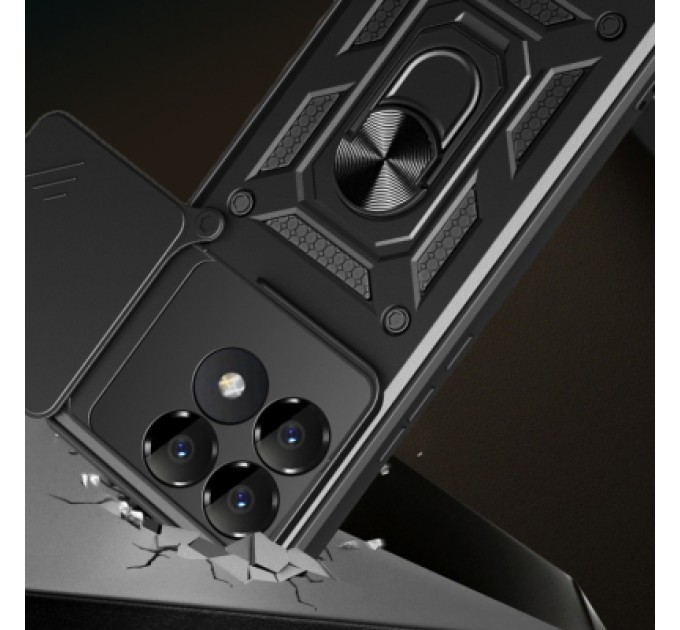 BeCover Чохол до мобільного телефона BeCover Military Poco F6 Pro Black (712166)