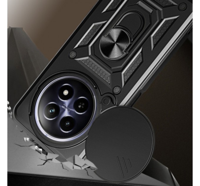 BeCover Чохол до мобільного телефона BeCover Military Realme 12 5G Black (712175)