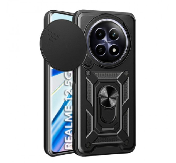 BeCover Чохол до мобільного телефона BeCover Military Realme 12 5G Black (712175)