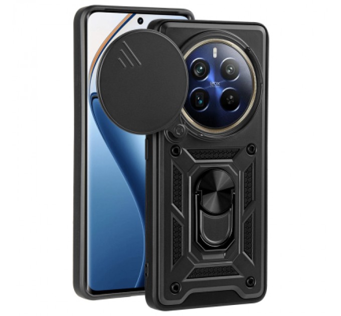 Чохол до мобільного телефона BeCover Military Realme 12 Pro 5G Black (712176)
