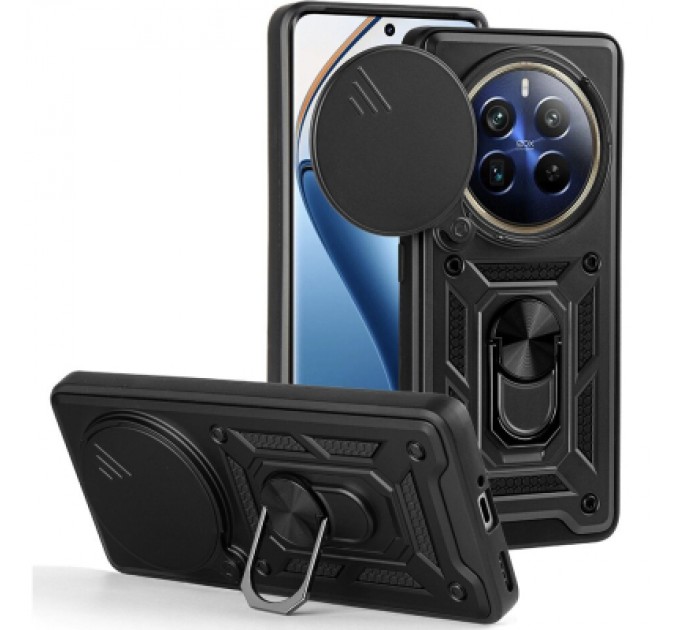 Чохол до мобільного телефона BeCover Military Realme 12 Pro 5G Black (712176)