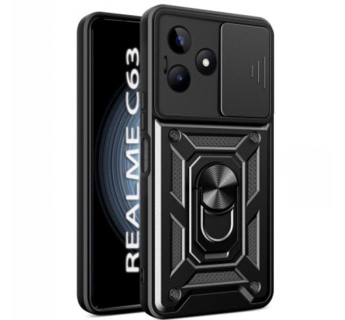 BeCover Чохол до мобільного телефона BeCover Military Realme C63 Black (712178)