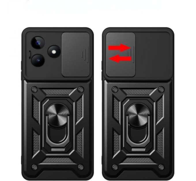 BeCover Чохол до мобільного телефона BeCover Military Realme C63 Black (712178)