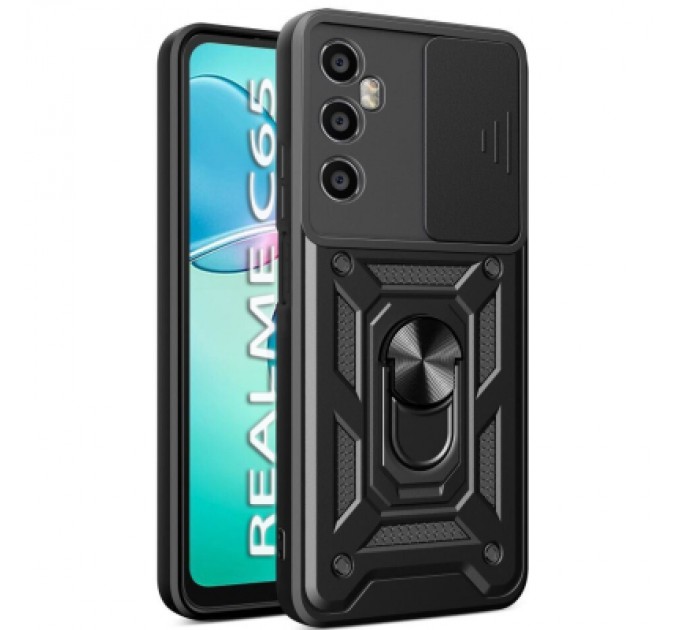 BeCover Чохол до мобільного телефона BeCover Military Realme C65 Black (712180)