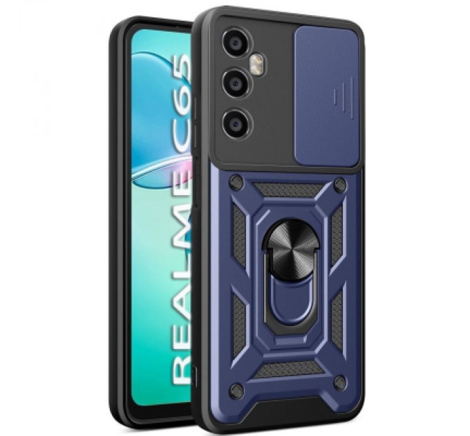 BeCover Чохол до мобільного телефона BeCover Military Realme C65 Blue (712181)