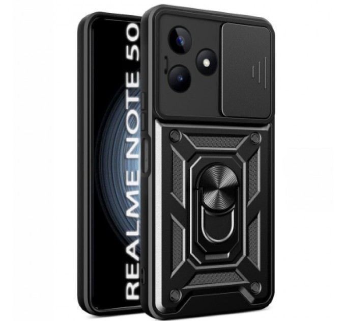 BeCover Чохол до мобільного телефона BeCover Military Realme Note 50 Black (712182)