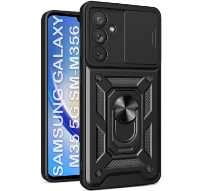 BeCover Чохол до мобільного телефона BeCover Military Samsung Galaxy M35 5G SM-M356 Black (711541)