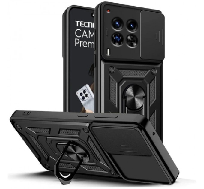 BeCover Чохол до мобільного телефона BeCover Military Tecno Camon 30 (CL6) Black (712170)