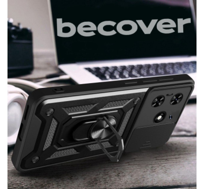 BeCover Чохол до мобільного телефона BeCover Military Tecno Spark 20 (KJ5n) Black (712168)