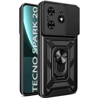 Чохол до мобільного телефона BeCover Military Tecno Spark 20 (KJ5n) Black (712168)