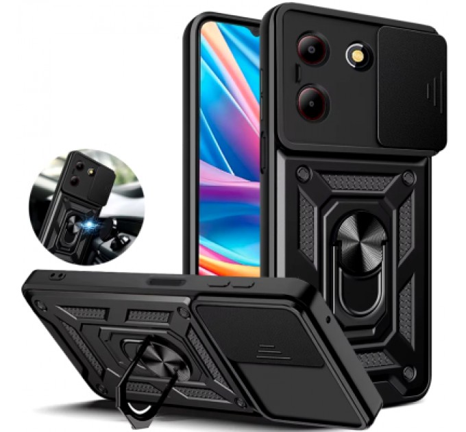 BeCover Чохол до мобільного телефона BeCover Military ZTE Blade A54 Black (712172)