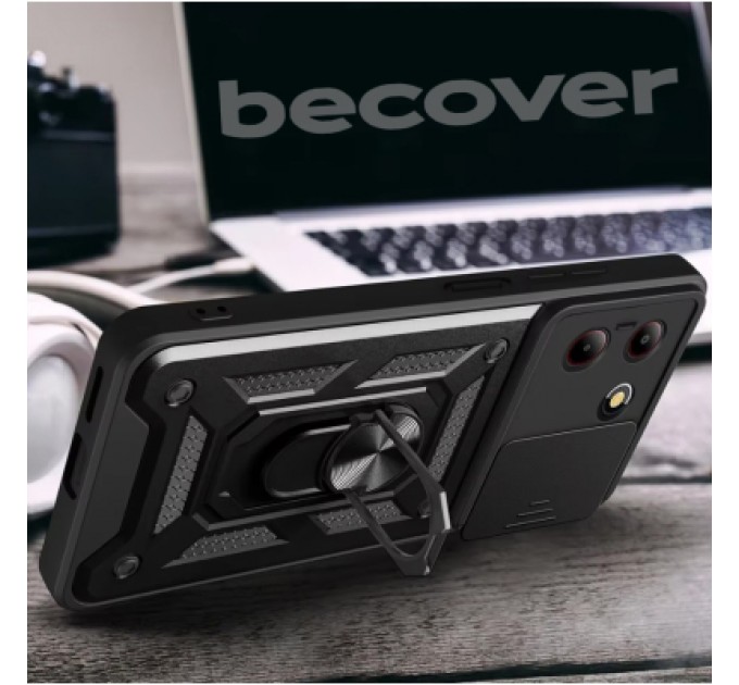BeCover Чохол до мобільного телефона BeCover Military ZTE Blade A54 Black (712172)
