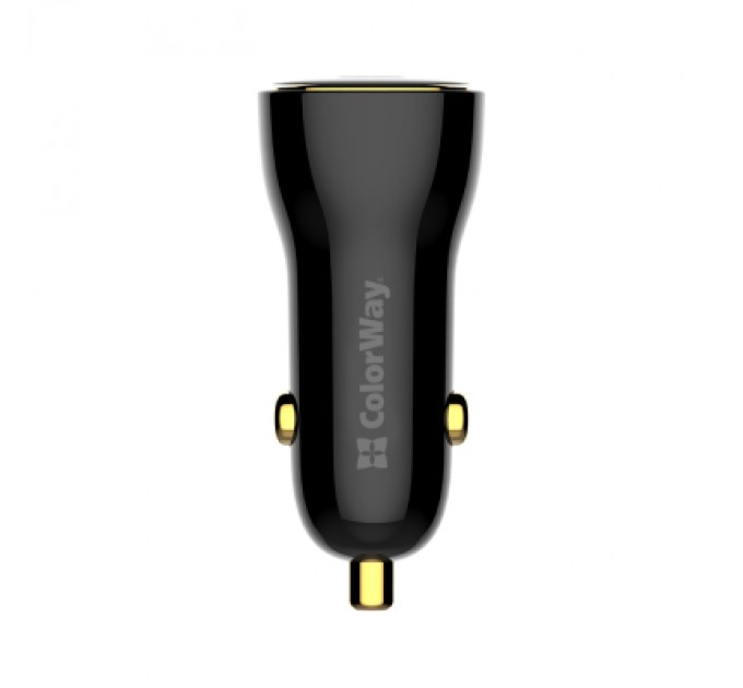 ColorWay Зарядний пристрій ColorWay PowerDelivery PPS USB (USB-A + USB-C) (60W) Black (CW-CHA046PD-BK)