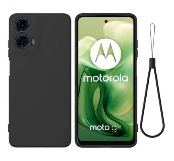 Чохол до мобільного телефона BeCover Motorola Moto G04/ E14 Black (711894)