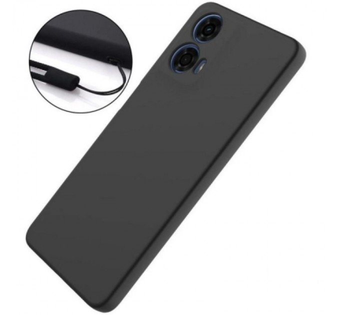 Чохол до мобільного телефона BeCover Motorola Moto G04/ E14 Black (711894)