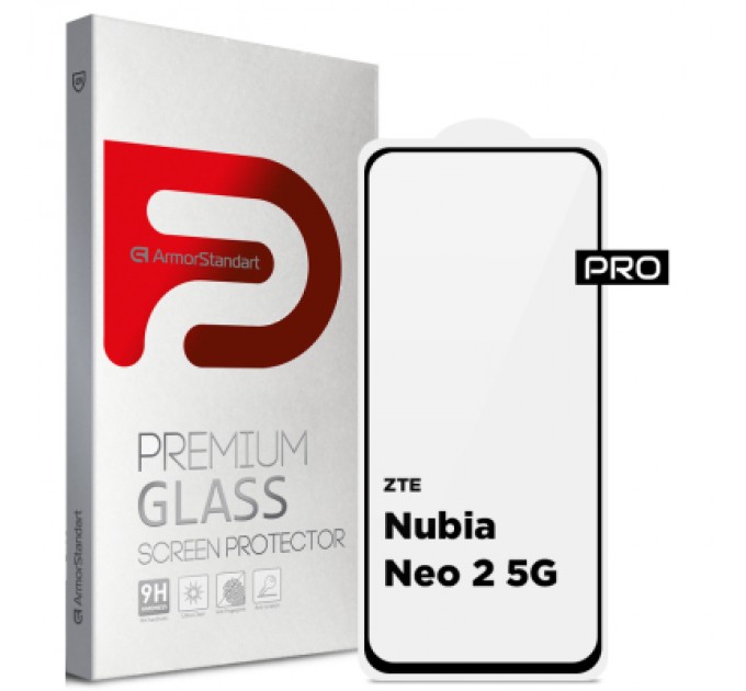 Armorstandart Скло захисне Armorstandart Pro ZTE Nubia Neo 2 5G Black (ARM78903)